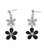 Boucles d'oreilles fleurs