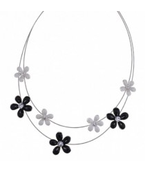 Collier fleurs