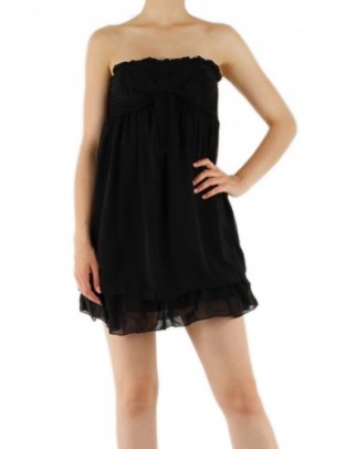 Robe bustier noir Jasmin