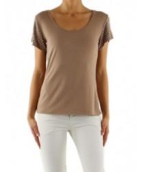 T-shirt avec perles FEMININE