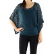 Pull chauve-souris crochet Lucy & Co