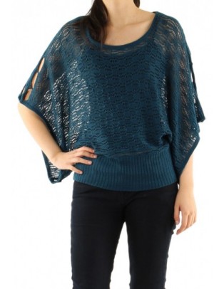 Pull chauve-souris crochet Lucy & Co