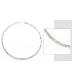 Collier raz du cou strass