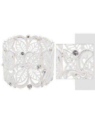 Bracelet strass blanc