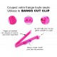 Bangs cut clip barette pour se couper la frange