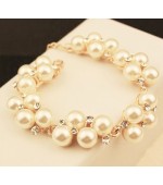 Bracelet fantaisie perles et strass