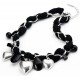 Collier breloques noir